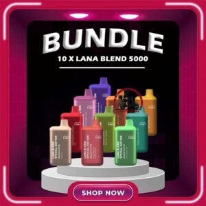 10PCS LANA BLEND 5000 DISPOSABLE - VAPE DELIVERY SG SINGAPORE Sale of bundle package LANA BLEND 5000 Puffs Disposable , choose 10 pcs flavour get lowest price at VAPE DELIVERY SG SINGAPORE SHOP! Lana Blend 5000 Special Edition Disposable Vape is a compact and stylish disposable vape kit that offers a convenient and satisfying vaping experience, it is perfect for those who prefer a simple yet stylish look. One of the standout features of the Lanabar 5000 is its flavor options. The device offers a range of flavors to choose from, each with its own unique taste profile. The flavors are well-balanced and do not contain any harsh or irritant ingredients, making for a smooth and enjoyable vaping experience. Whether you prefer sweet, fruity, or menthol flavors, the the Lanabar 5000 has something for everyone. Package Include : 10PCS x LANA BLEND 5000 Puffs Free Delivery Charge Specifications : Puff : 5000 Puffs Nicotine : 3% Capacity : 13ml Battery : 850mAh Charging : Rechargeable with Type C ⚠️LANA BLEND 5000 FLAVOUR LINE UP⚠️ Aloe Yogurt Chrysanthemum Tea Double Mint Grape Apple Ice Grape Bubblegum Grape Honey Ice Lemon Tea Mango Peach Ice Sea Salt Lemon Strawberry Mango Ice Tie Guan Yin Yakult Watermelon Bubblegum Honeydew Watermelon Pomelo White Tea SG VAPE COD SAME DAY DELIVERY , CASH ON DELIVERY ONLY. TAKE BULK ORDER /MORE ORDER PLS CONTACT ME : VAPEDELIVERYSG VIEW OUR DAILY NEWS INFORMATION VAPE : TELEGRAM CHANNEL