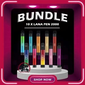 10PCS LANA PEN 2000 DISPOSABLE - VAPE DELIVERY SG SINGAPORE Sale of bundle package LANA PEN 2000 Puffs Disposable , choose 10 pcs flavour get lowest price at VAPE DELIVERY SG SINGAPORE SHOP! The LANA PEN support 2K puffs Disposable for you ejoy whole day, at our vape shop singapore READY STOCK. It’s Non-Rechargeable , Finished after just throwaway! The LANA PEN 2000 DISPOSABLE has a fashionable appearance. It uses a stainless steel tube as a carrier and wraps a layer of transparent glass. Lana always pays attention to the user’s comfort and brings customers the ultimate holding experience. The Lana pen is equipped with a high-quality filter cotton core, and the newly developed fog Chemical technology, intelligent temperature control chip, the cigarette holder adopts ergonomic design, which fits most people’s lips and creates a natural smoking experience. The Lana pen does not need to be charged repeatedly and can be thrown away after use. The built-in battery capacity of 1000mAh, 6ml of cigarette The oil reserve ensures that users can finish each Lana pen, and each Lana pen can pump 2000puffs on average.Lana pays attention to the use experience of each customer and continuously improves the product, only to bring better products to customers. Package Include : 10PCS x LANA PEN 2000 Puffs Free Delivery Charge Specifition : Nicotine : 3.5% E-Liquid : 6ml Capacity : 6ml Non-Rechargeable ⚠️LANA PEN 2000 DISPOSABLE FLAVOUR LINE UP⚠️ Apple Berry Coke Grape Lush Ice Lychee Mango Milkshake Mineral Mixed Fruit Passion Peach Skittles Strawberry Strw Watermelon Tie Guan Yin Lemon Tart Cantaloupe Super Mint Coconut Juice Lime Passion Fruit SG VAPE COD SAME DAY DELIVERY , CASH ON DELIVERY ONLY. TAKE BULK ORDER /MORE ORDER PLS CONTACT ME : VAPEDELIVERYSG VIEW OUR DAILY NEWS INFORMATION VAPE : TELEGRAM CHANNEL