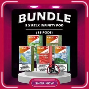 5 X RELX INFINITY POD - VAPE DELIVERY SG SINGAPORE Sale of bundle package RELX INFINITY POD , choose 5 x Boxes flavour get lowest price at VAPE DELIVERY SG SINGAPORE SHOP! RELX Infinity pod come in a wide range of flavors with a massive 2ml capacity for its pre-filled nicotine salt e-juice pods that lasts approximately 650 puffs. Discover out signature Menthol Xtra 5% Nicotine flavor, alongside popular options like Infinity Pod Watermelon Ice, Tangy Grape , Mint Freeze , Jasmine Green Tea, Strawberry Burst, and Oolong Tea. For those craving extra sweetness, you can also enjoy Root Brew or Dark Sparkle flavors. Specifications : Capacity: 2ml Life Span: 500-650 puff Per Box Include : 1 Pack of 3 Pods Package Include : 5BOX x RELX INFINITY POD (TOTAL : 15 Pods) Free Delivery Charge ⚠️RELX INFINITY POD FLAVOUR LINE UP⚠️ Blueberry Splash Crisp Apple Jasmine Green Tea Pink Guava Root Brew Honey Pomelo Fresh Peach Lychee Ice Lemon Zest Honeydew Melon Iced Latte White Coffee Thai Milk Tea Smooth Mango Orange Sparkle Strawberry Burst Dark Sparkle Lime Sparkle Banana Freeze Ludou Ice Lime Ice Taro Scoop Oolong Tea LongJing Tea Iced Black Tea Tangy Grape Watermelon Ice Menthol Xtra Mint Freeze Lemon Mint Rich Tobacco Classic Tobacco Menthol Extra 0mg Watermelon Ice 0mg SG VAPE COD SAME DAY DELIVERY , CASH ON DELIVERY ONLY. TAKE BULK ORDER /MORE ORDER PLS CONTACT ME : VAPEDELIVERYSG VIEW OUR DAILY NEWS INFORMATION VAPE : TELEGRAM CHANNEL