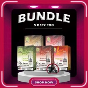 5 X SP2 POD - VAPE DELIVERY SG SINGAPORE Sale of bundle package SP2 POD , choose 5 x Boxes flavour get lowest price at VAPE DELIVERY SG SINGAPORE SHOP! SP2 Pod Legend Flavour also known as SPRINGTIME. Pod Flavour starter kit comes with rechargeable device with usb Type C cable. The magnet on both battery and pod cartridge for easy plug and play. SP2 Brand from Pod & Device categories , Our Sg Vape Center was founded by former smokers. SP2 Pod Legend Flavour also known as SPRINGTIME. Pod Flavour starter kit comes with rechargeable device with usb Type C cable. The magnet on both battery and pod cartridge for easy plug and play. Specifications : Nicotine 3% Capacity 2ml per pod Per Box Included : 1 Pack of 3 pods Package Include : 5 BOX x SP2 POD Free Delivery Charge ⚠️SP2 POD FLVAOUR LINE UP⚠️ Alpha Tobacco Energy Drink (100Plus) Baby Taro Bubblegum x Lime Cola Double Mint Green Bean Guava Gummy Honeydew Nes Coffee Jasmine Green Tea Lemonade Long Jing Tea Pure Lychee Lite Mango Vita Orange Secret Passion Summer Pineapple Rootbeer Rose Tea Ruby Strawberry Tasty Peach Tie Guan Yin Tropical Pear Tropical SG (Fruit Punch) Watermelon White Grape Grapefruit Jasmine Tea Green Apple Rich Yakultory Sparkling Lemon Icy Herbal Tea Golden Chrysanthemum Lime Fizzy Zes Tea Himalaya Tie Guan Yin Himalaya Mineral Himalaya Jasmine SG VAPE COD SAME DAY DELIVERY , CASH ON DELIVERY ONLY. TAKE BULK ORDER /MORE ORDER PLS CONTACT ME : VAPEDELIVERYSG VIEW OUR DAILY NEWS INFORMATION VAPE : TELEGRAM CHANNEL
