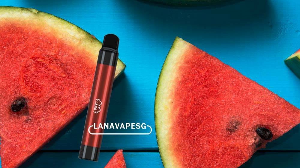 3. Watermelon Lush Ice Cherry Ice is the perfect flavour for those who love a refreshing and fruity taste with a cool kick. This Lanavape taste is bursting with the sweet and juicy flavour of ripe cherries, perfectly balanced with a hint ofmenthol to create a cool sensation on the exhale. The combination of tangy cherries and icy freshness is a match made in heaven that will leave you feeling revitalised and satisfied. With the convenience of any Lanavape Disposable Vape, you can enjoy the delicious taste of Lush Ice anytime, anywhere, without any fuss or mess. Try it out for yourself and experience the cool and fruity goodness!
