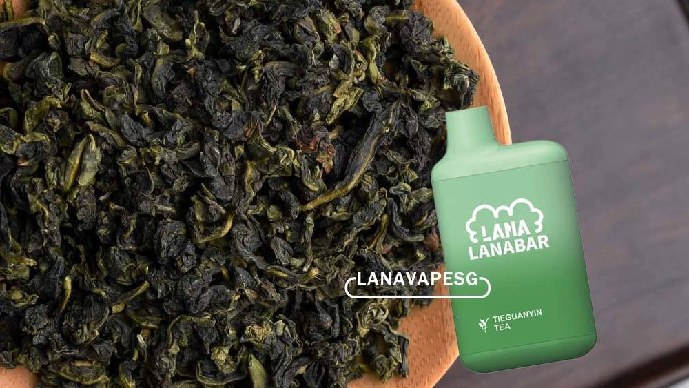 2. Tie Guan Yin Indulge in the refreshing taste of Tieguanyin tea with this Lanavape flavour. Just Like Tea, juicy Tieguanyin flavours blend perfectly with tangy lemon notes for a satisfying vaping experience. This flavour is perfect for those who enjoy a Tea and slightly tart taste, making it an ideal all-day vape. Each puff offers a burst of flavour and a smooth, satisfying throat hit. With no need to worry about recharging or refilling, you can simply enjoy the delicious Tieguanyin tea flavour until the disposable vape is finished. Try this delicious flavour today and experience the perfect blend of Tieguanyin tea in every puff.
