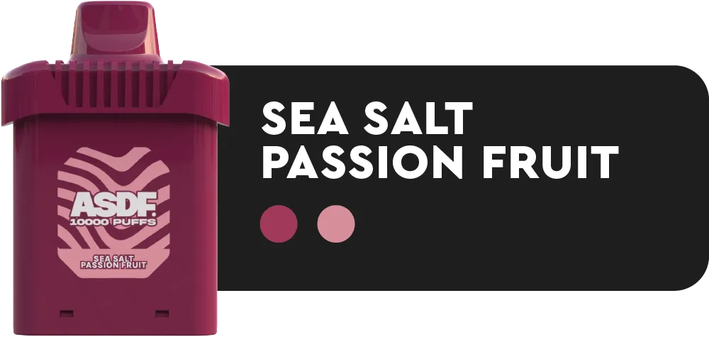 What is ASDF Vape? ASDF CONVERT STARTER KIT 20ml of salt nicotine  5% strength Long lasting battery of 500mah (Type-C Rechargeable) with Led battery indicator: Green 71-100%, Blue 26-70%, Red