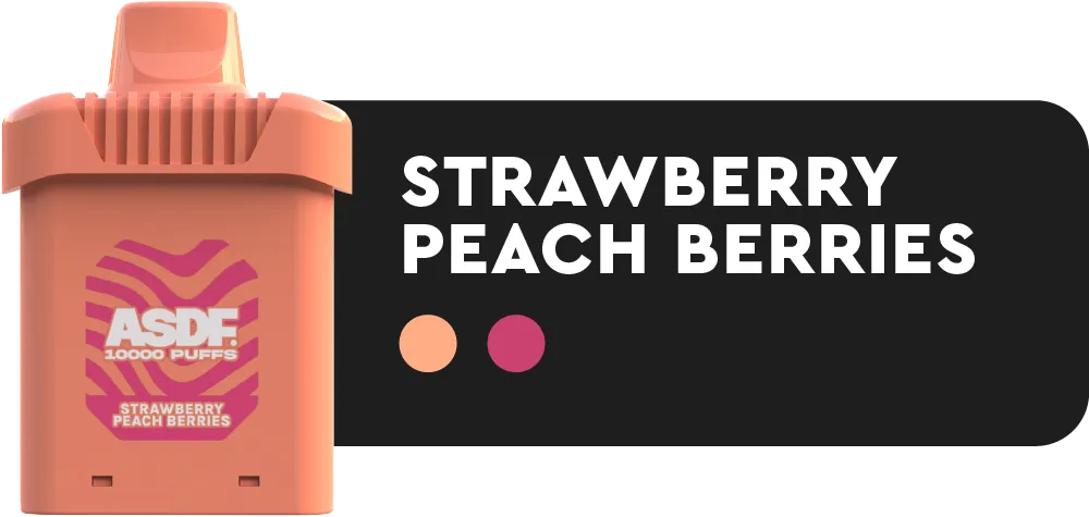 What is ASDF Vape? ASDF CONVERT STARTER KIT 20ml of salt nicotine  5% strength Long lasting battery of 500mah (Type-C Rechargeable) with Led battery indicator: Green 71-100%, Blue 26-70%, Red