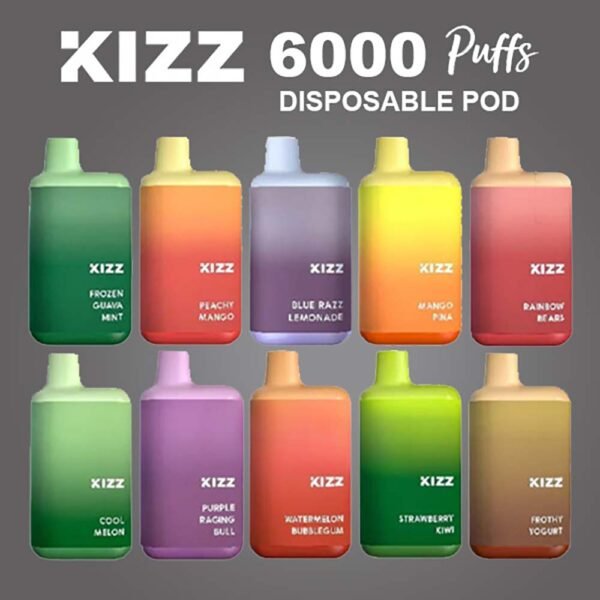 KIZZ BAR 6000 / 6K DISPOSABLE The KIZZ BAR 6000 / 6K DISPOSABLE in our Vape Singapore - LANAVAPESG Ready stock on sale , Get it now with us and same day delivery ! Specification : Approx. 6000 puffs Capacity 12ml Rechargeable Battery 850mAh Charging Port: Type-C ⚠️KIZZ BAR 6000 DISPOSABLE FLAVOUR⚠️ Frozen Guava Mint Extra Menthol Strawberry Watermelon Cool Melon Mango Pina Watermelon Bubblegum Peachy Mango Strawberry Kiwi Kiwi Passion Guava Blue Razz Lemonade Rainbow Bear Smash Berries SG VAPE COD SAME DAY DELIVERY , CASH ON DELIVERY ONLY. ORDER BEFORE 5PM , SAME DAY NIGHT SLOT 7PM – 10PM RECEIVED PARCEL. TAKE BULK ORDER /MORE ORDER PLS CONTACT US : LANAVAPESG WHATSAPP VIEW OUR DAILY NEWS INFORMATION VAPE : LANAVAPESG CHANNEL