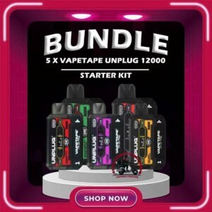 5 X VAPETAPE UNPLUG 12000 DISPOSABLE - VAPE DELIVERY SG SINGAPORE Sale of bundle package VAPETAPE UNPLUG 12000 Puffs Disposable , choose 5 x Pcs flavour get lowest price at VAPE DELIVERY SG SINGAPORE SHOP! The Vapetape Unplug 12K by ASDF , provides an excellent vaping experience with a 12,000 puffs capacity. For ease of use and diversity, this disposable system combines with a 5% nicotine context and type C charghing port. Its creative design prioritises portability and ease of use while offering a fulfilling vaping experience. Users looking for a longer lasting choice without the inconvenience of refills or recharges may enjoy a customisable and controlled vaping experience with this device’s features including adjustable airflow and a battery indicator. Specification: Puffs : 12000 puffs Volume : 21ML Flavour Charging : Rechargeable with Type C Coil : Mesh Coil Fully Charged Time : 25mins Nicotine Strength : 5% Package Include : 5PCS x VAPETAPE UNPLUG 12000 Puffs Starter Kit Free Delivery Charge ⚠️VAPETAPE UNPLUG 12K STARTER KIT FLAVOUR LINE UP⚠️ Apple Lychee Berries Yogurt Blackcurrant Berries Blackcurrant Bubblegum Blackcurrant Yogurt Butter Popcorn Carrot Milk Choco Mint Candy Double Grape Grape Aloe Grape Pear Guava Melon Hazelnut Coffee Honeydew Bubblegum Honeydew Slurpee Kiwi Mango Watermelon Mango Pineapple Mango Slurpee Orange Mango Guava Peach Strawberry Pineapple Apple Rybena Lychee Solero Tropical Strawberry Grapple Watermelon Bubblegum SG VAPE COD SAME DAY DELIVERY , CASH ON DELIVERY ONLY. TAKE BULK ORDER /MORE ORDER PLS CONTACT ME : VAPEDELIVERYSG VIEW OUR DAILY NEWS INFORMATION VAPE : TELEGRAM CHANNEL