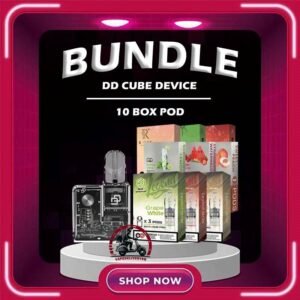 DD CUBE DEVICE BUNDLE 205 - VAPE DELIVERY SG SINGAPORE Sale of bundle package DD CUBE DEVICE BUNDLE 205 , choose 1 Device & 10 x Boxes Pod flavour get lowest price at VAPE DELIVERY SG SINGAPORE SHOP! The DD CUBE VAPE DEVICE Crystal transparent shell, users can clearly see the exquisite SMT process and DES precision engraving circuit inside the fuselage through the fully transparent shell, as well as the internal components such as chips, motherboards, batteries, screws, etc., which is full of technology. Function Introduction : Combining all 1st and 4th generation pods, more different pod connectors will be launched next Cube's own vape cartridge, supports 0.5 and 0.7 cotton wicks and automatically switches to 20 watts Combine IQOS pods, Heets, and all HNB pods Switch between large and small horsepower, small horsepower 7.5 watts / high horsepower 10 watts Strobe lights can be switched on and off, 8 LED lights with built-in chips Use hints for beautiful running LED lights The power supply can be switched on and off, and the Cube can enter a complete shutdown state The body is light and small at 48 grams, 15mm x 50mm x 50mm Support USB C fast charging Large capacity battery 500mAh Package Include : 1 x DD CUBE DEVICE 10 x BOX POD (TOTAL: 30 PODS) Free Delivery Charge ⚠️DD CUBE DEVICE COLOR LINE UP⚠️ Crystal Clear-White Fushchia Blush-Pink Yellow Obsidian Black-Black Turquoise Sky-Blue Green SG VAPE COD SAME DAY DELIVERY , CASH ON DELIVERY ONLY. TAKE BULK ORDER /MORE ORDER PLS CONTACT ME : VAPEDELIVERYSG VIEW OUR DAILY NEWS INFORMATION VAPE : TELEGRAM CHANNEL