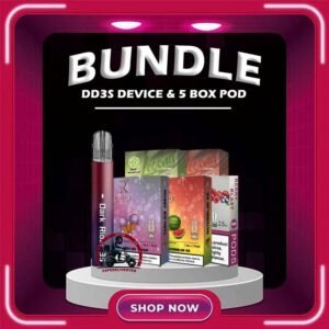 DD3S DEVICE BUNDLE 120 - VAPE DELIVERY SG SINGAPORE Sale of bundle package DD3S DEVICE BUNDLE 120 , choose 1 Device & 5 x Boxes Pod flavour get lowest price at VAPE DELIVERY SG SINGAPORE SHOP! The DD3s Vape is a Adjustable Watagge VAPE , More funtionc for you enjoy it. DD3s Vape Package include 1 Device and 1 Type-c Cable. DARK RIDER 3 is the epitome of innovation, delivering the highest quality vaping experience. Available in four stunning colors, this vape device boasts a unique feature: flashing lights that illuminate with every inhale. However, DD3s have smart reminder when you have continuosly for 12 puff it will have a vibraton reminder. In conclusion, DD3s is a very excellent device with latest airflow adjustable technology, beautiful deisgn and good quality. Device Specification : Built-in Battery 450mAh Low Power 6.2w (350-420 puff) （Blue LED) High Power 10.2w (230-280 puff) (GREEN LED) Size: 101.1 x 20.6 x 12.1mm Resistance Range: 1.0Ω-1.2Ω Vibration Reminder Rechargeable Via Type C Cable Device Button Fuctions : Button Press & Hold For 3 Seconds To Switch Power Blue Light – Normal Power Green Light – Strong Power Red Light – Low Battery Press 3 Times Continousl:To Switch On/Off Light Blinking ⚠️DD3S DEVICE COLOR LINE UP⚠️ Ocean Myth Pearl White Unicorn Volcano Camo Black SG VAPE COD SAME DAY DELIVERY , CASH ON DELIVERY ONLY. TAKE BULK ORDER /MORE ORDER PLS CONTACT ME : VAPEDELIVERYSG VIEW OUR DAILY NEWS INFORMATION VAPE : TELEGRAM CHANNEL