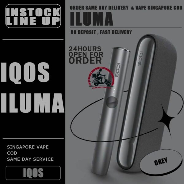 IQOS ILUMA DEVICE - VAPE DELIVERY SG SINGAPORE IQOS ILUMA STANDARD DEVICE sets Ready stock in our sg singapore store online shop for same day delivery. This Kit is new and offers you our most modern design for real tobacco enjoyment at the highest level. Advanced with SMARTCORE INDUCTION SYSTEM™, for the first time without tobacco residue and completely without cleaning. The Standard opens the door of its compartment from the side like the previous DUO, while the 4.o Prime is more like a glasses box with squared shape and a more luxury elegant appearance, which is opened from a nicely weaved cover. Brand new IQOS 4th generation device. All-in-one model. Heating without blade. No cleaning required. Designed in Switzerland by PMI. For use with Terea sticks only. Package Include: ILUMA DEVICE Power Adapter & Charging Cable Compatible with : Terea *TEREA tobacco sticks are not included. ⚠️IQOS ILUMA STANDARD COLOR LINE UP⚠️ Blue Gold Green Grey Pink SG VAPE COD SAME DAY DELIVERY , CASH ON DELIVERY ONLY. TAKE BULK ORDER /MORE ORDER PLS CONTACT ME : VAPEDELIVERYSG VIEW OUR DAILY NEWS INFORMATION VAPE : TELEGRAM CHANNEL
